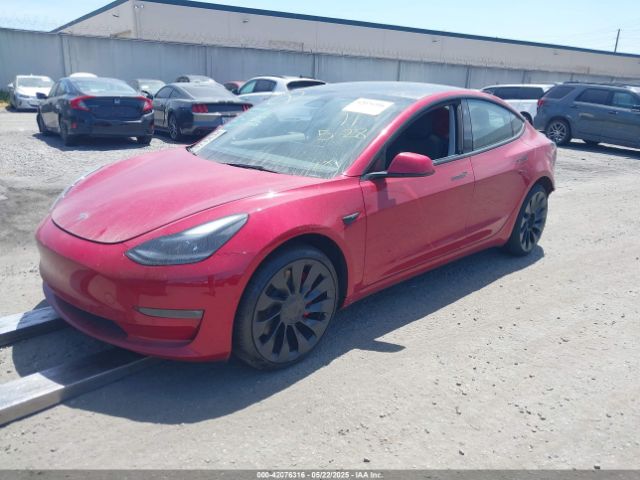 2022 TESLA MODEL 3 5YJ3E1EC9NF356060 Photo 1