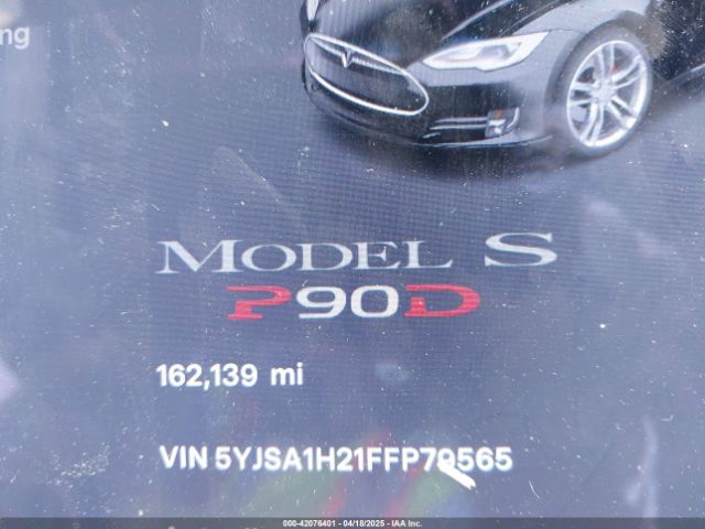 5YJSA1H21FFP79565 Tesla Model S 70d/85d/p85d