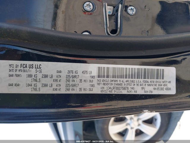 1C4NJRFB9GD758678 Jeep Patriot