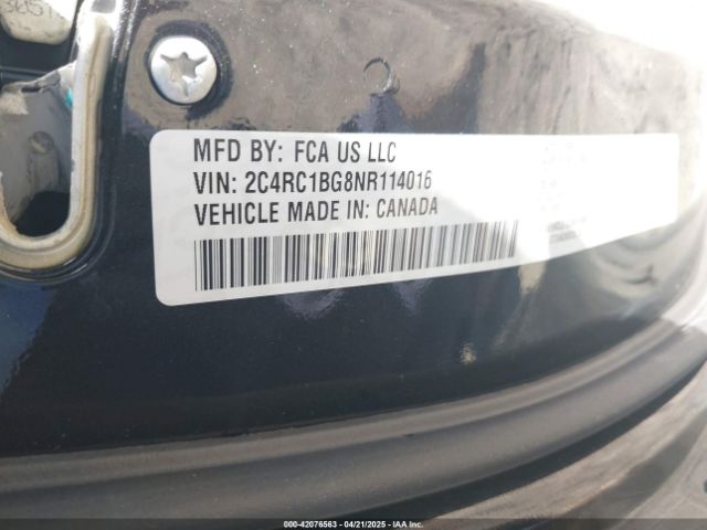 2022 CHRYSLER PACIFICA 2C4RC1BG8NR114016 Photo 8