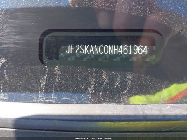 JF2SKANC0NH461964 Subaru Forester Limited