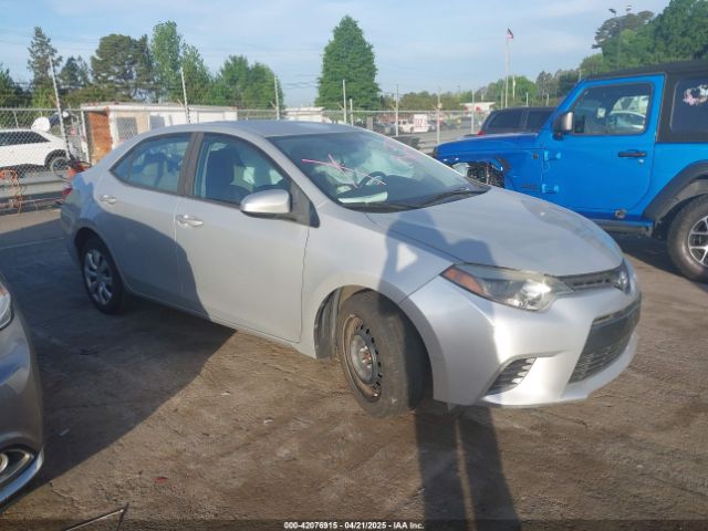 2T1BURHE3GC512174 Toyota COROLLA LE