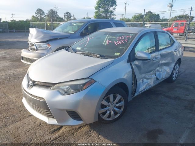 2T1BURHE3GC512174 Toyota COROLLA LE