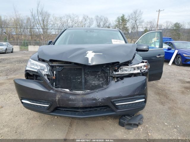 5FRYD4H46FB005525 Acura Mdx Technology Package