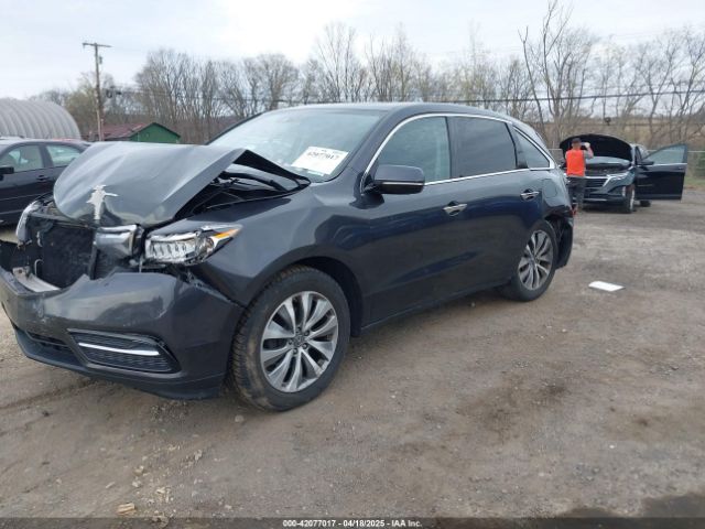 5FRYD4H46FB005525 Acura Mdx Technology Package