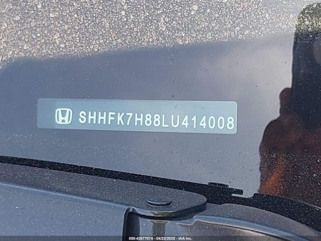 SHHFK7H88LU414008 Honda Civic Ex-l