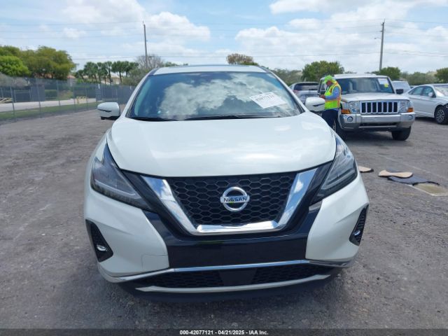 5N1AZ2CJ4NC130262 Nissan Murano Sl Fwd