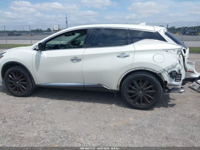 5N1AZ2CJ4NC130262 Nissan Murano Sl Fwd