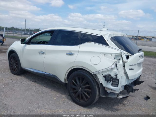5N1AZ2CJ4NC130262 Nissan Murano Sl Fwd