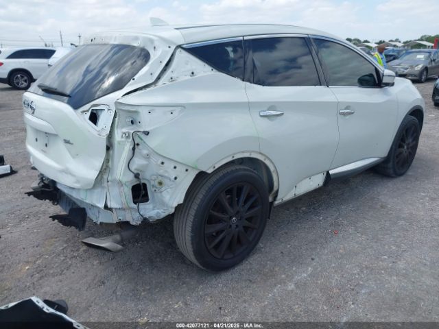 5N1AZ2CJ4NC130262 Nissan Murano Sl Fwd