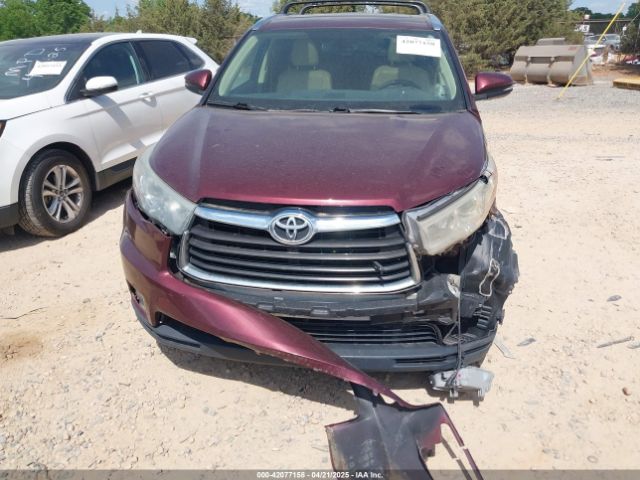 5TDDKRFH1ES042761 Toyota Highlander Limited V6