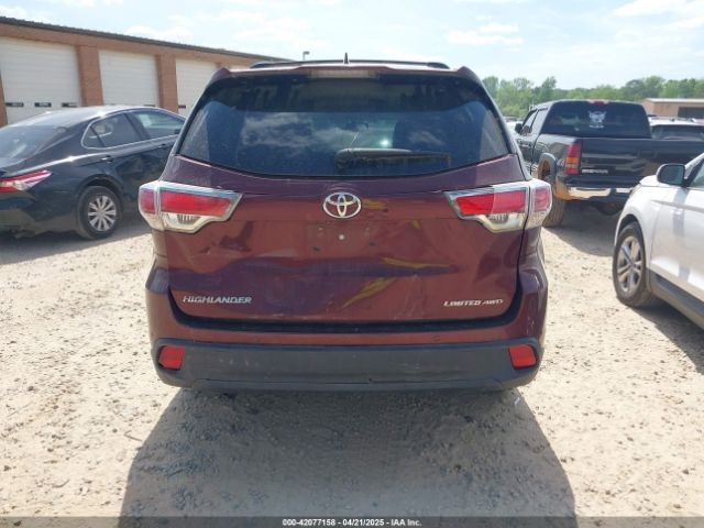 5TDDKRFH1ES042761 Toyota Highlander Limited V6