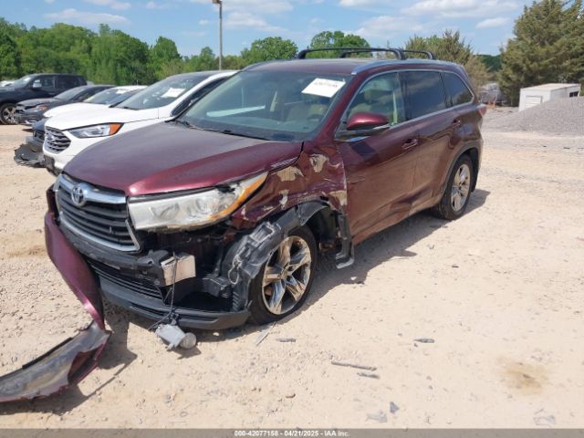 5TDDKRFH1ES042761 Toyota Highlander Limited V6