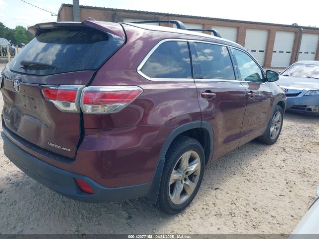 5TDDKRFH1ES042761 Toyota Highlander Limited V6