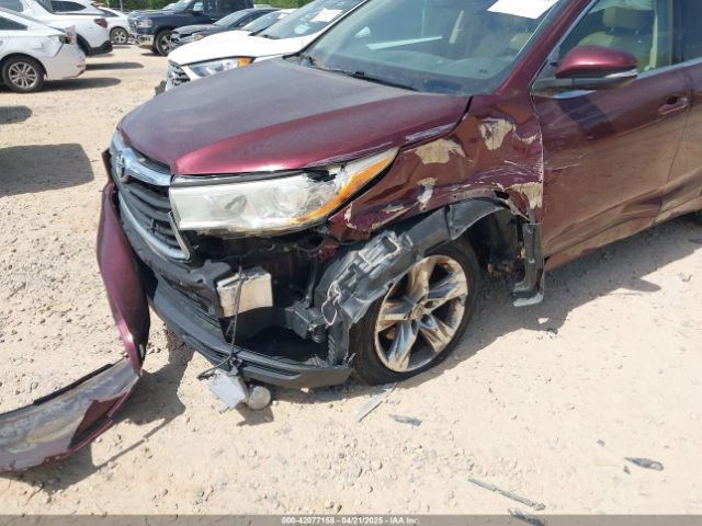 5TDDKRFH1ES042761 Toyota Highlander Limited V6
