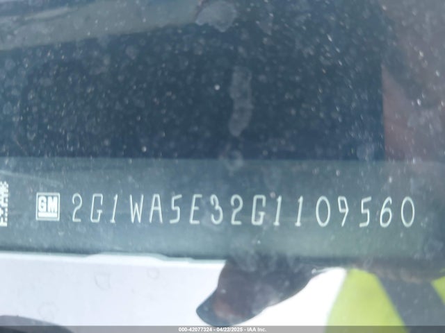 2G1WA5E32G1109560 Chevrolet Impala Limited Ls