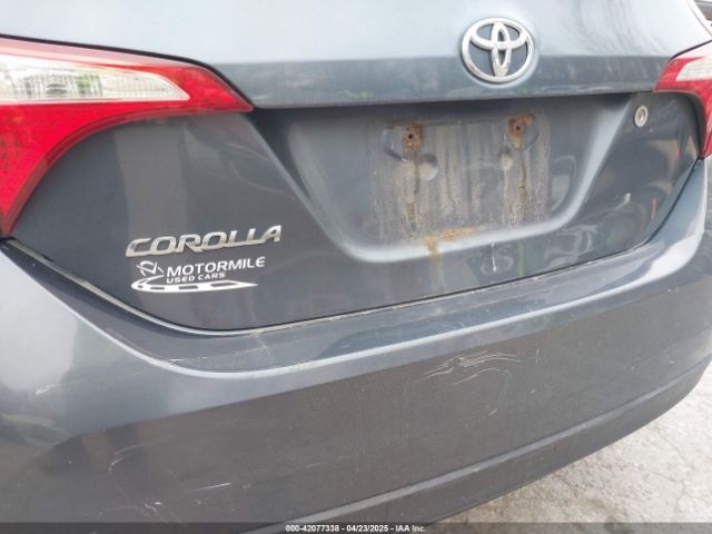 5YFBURHE5GP377277 Toyota COROLLA L