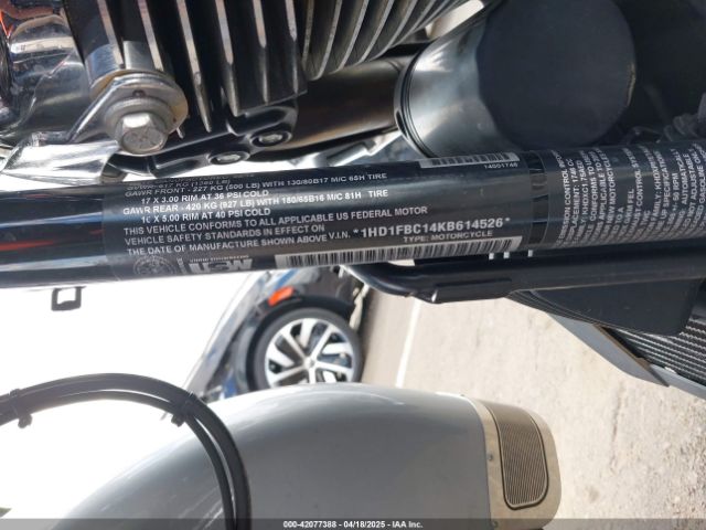 2019 HARLEY-DAVIDSON FLHR 1HD1FBC14KB614526 Photo 9