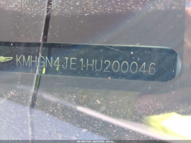 KMHGN4JE1HU200046 Genesis G80 3.8