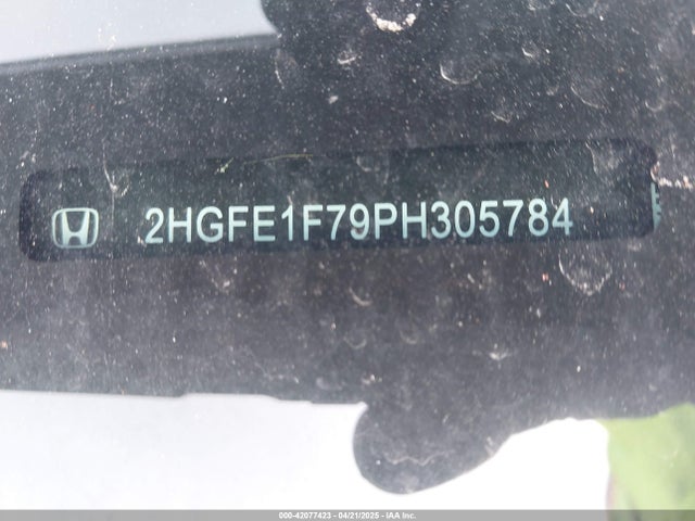 Honda l15b7 2023 2HGFE1F79PH305784 Image 9