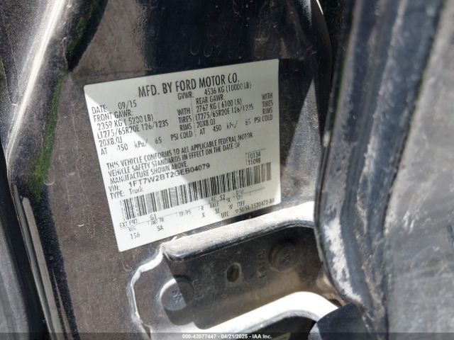 1FT7W2BT2GEB04079 Ford F-250 Lariat