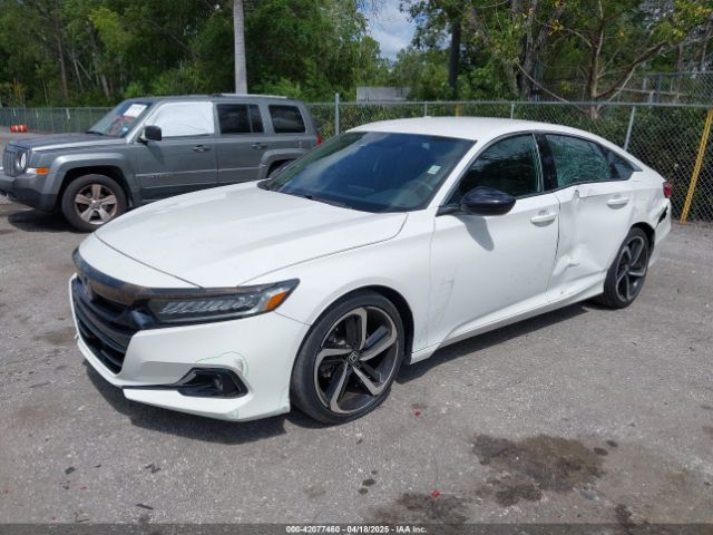 1HGCV1F37MA039742 Honda Accord Sport