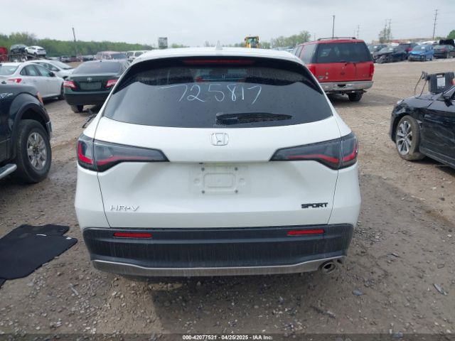 3CZRZ2H59PM725817 Honda Hr-v Awd Sport