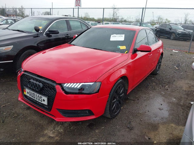2013 AUDI A4 WAUBFAFL6DN031659 Photo 1
