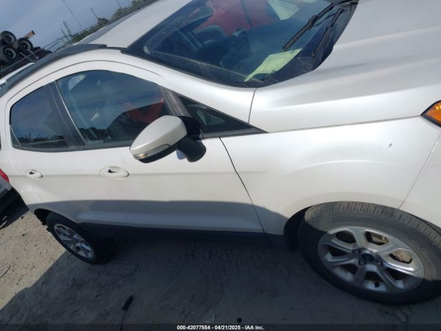 MAJ3S2GE7MC399763 Ford Ecosport Se