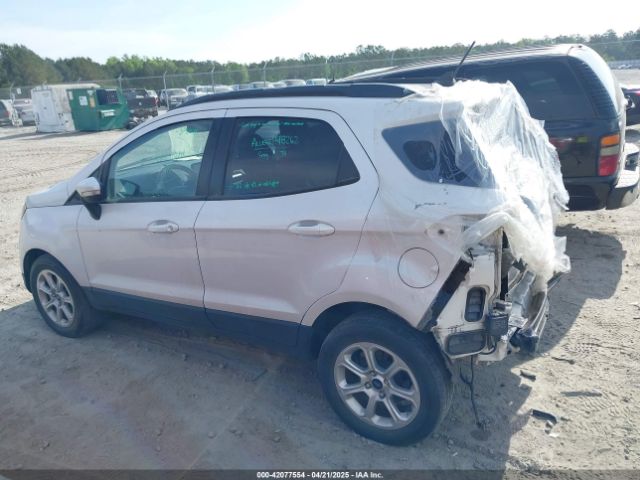MAJ3S2GE7MC399763 Ford Ecosport Se
