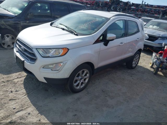 MAJ3S2GE7MC399763 Ford Ecosport Se