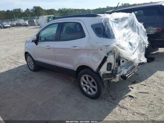 MAJ3S2GE7MC399763 Ford Ecosport Se
