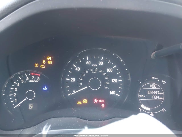 3CZRU5H5XGM706421 Honda HR-V EX