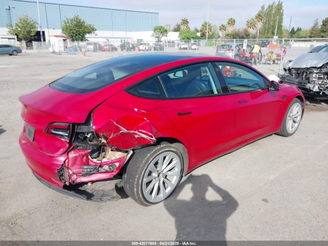 5YJ3E1EA4NF144407 Tesla Model 3 Rear-wheel Drive