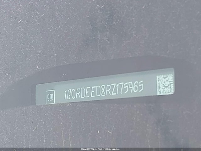 1GCRDEED8RZ175965 Chevrolet Silverado 1500 4wd Double Cab Standard Bed Rst