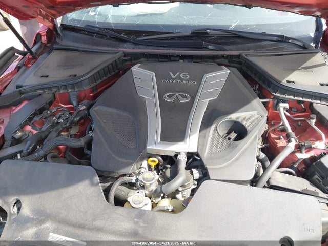 JN1FV7AP2JM460824 Infiniti Q50 3.0t Red Sport 400