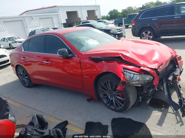 JN1FV7AP2JM460824 Infiniti Q50 3.0t Red Sport 400