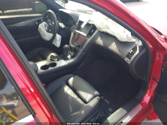 JN1FV7AP2JM460824 Infiniti Q50 3.0t Red Sport 400