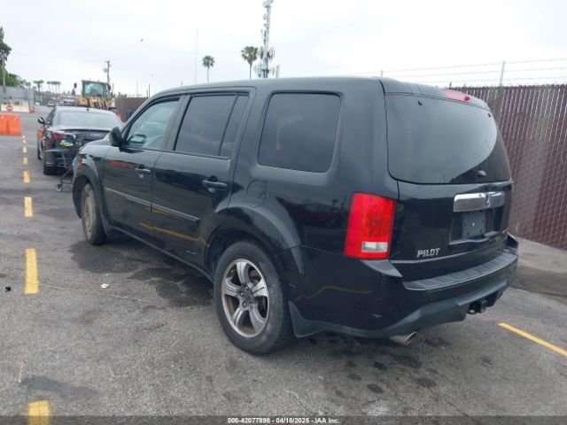 5FNYF3H39FB013616 Honda PILOT SE