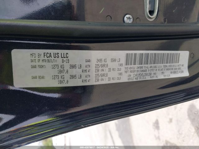 1C4PJMDX5LD501280 Jeep Cherokee Limited 4x4