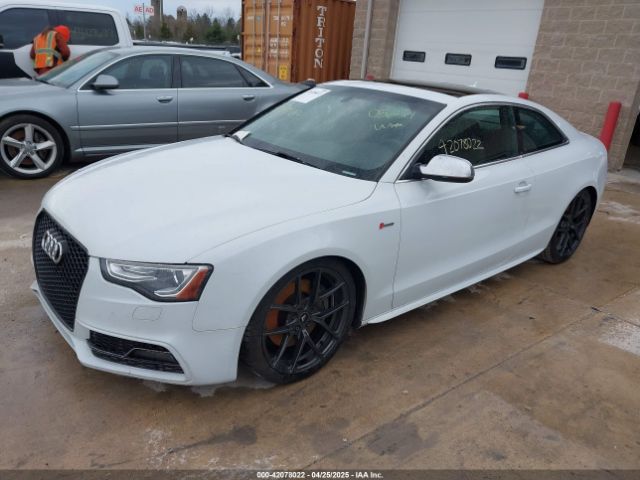 2013 AUDI S5 WAUVGAFR0DA036314 Photo 1