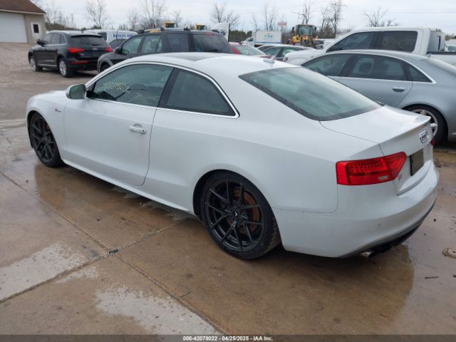 2013 AUDI S5 WAUVGAFR0DA036314 Photo 2