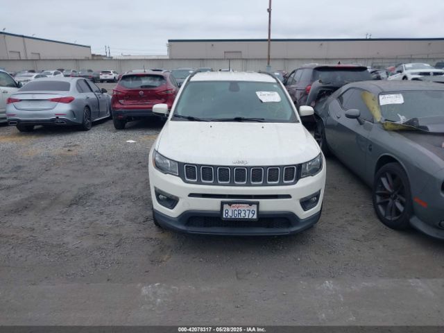 3C4NJCBB4JT441136 Jeep Compass Latitude Fwd