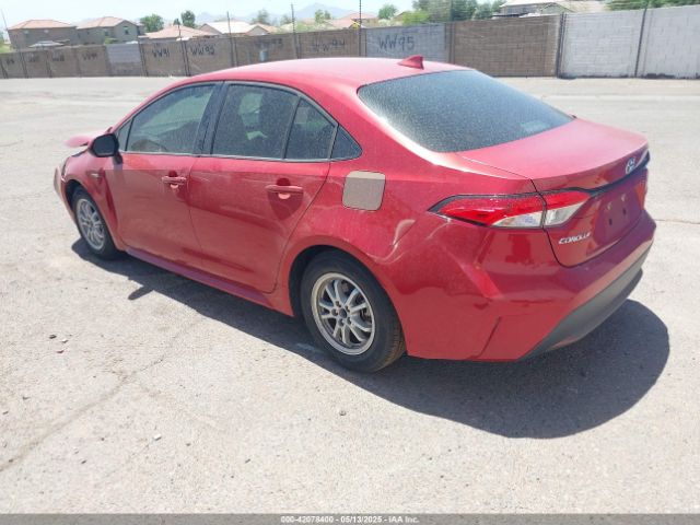 JTDEBRBE2LJ007253 Toyota Corolla Hybrid Le