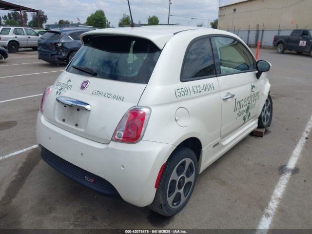 3C3CFFGE9JT425578 Fiat 500E BATTERY ELECTRIC