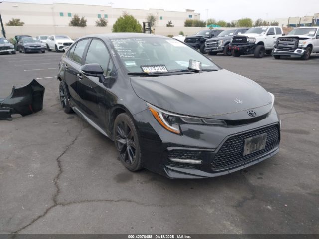 5YFS4MCE5MP058029 Toyota Corolla Se Nightshade Edition