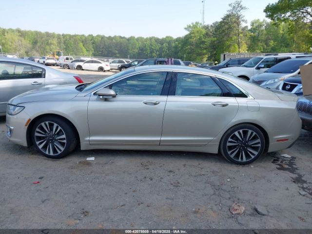 3LN6L5EC4HR627938 Lincoln Mkz Reserve