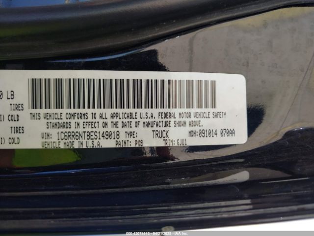 1C6RR6NT8ES149018 RAM 1500 Laramie