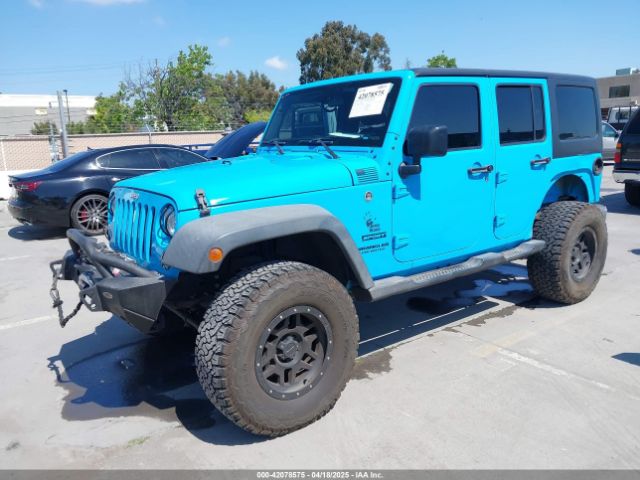 1C4BJWDGXHL644891 Jeep Wrangler Unlimited Sport 4x4