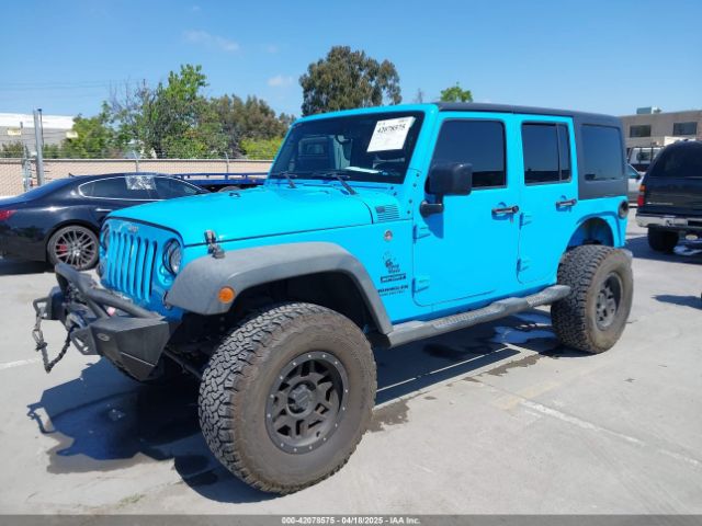 1C4BJWDGXHL644891 Jeep Wrangler Unlimited Sport 4x4